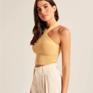 Abercrombie Ottoman Rib Twist Tank